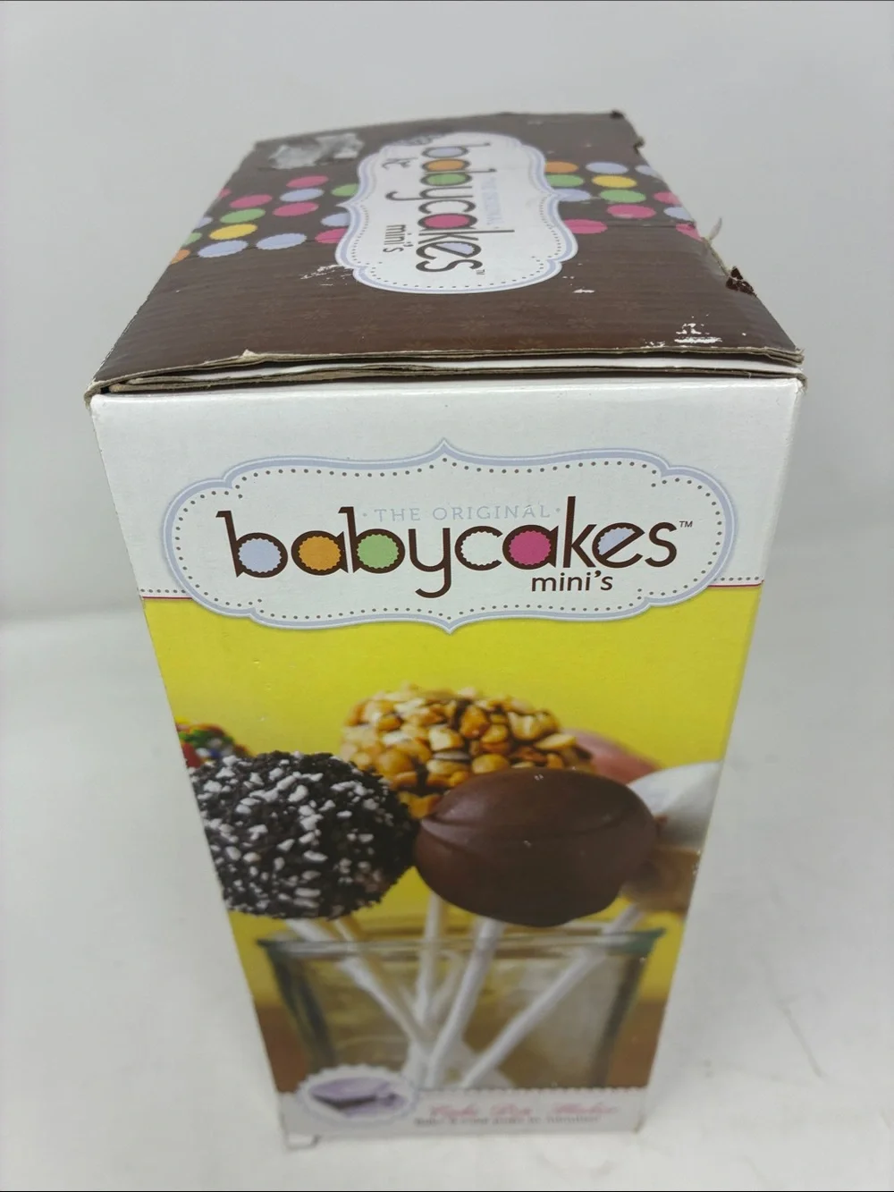 Baby Cakes Mini’s Lilac Cake Pop Maker - 9 Cavity Electric Baker (never used)